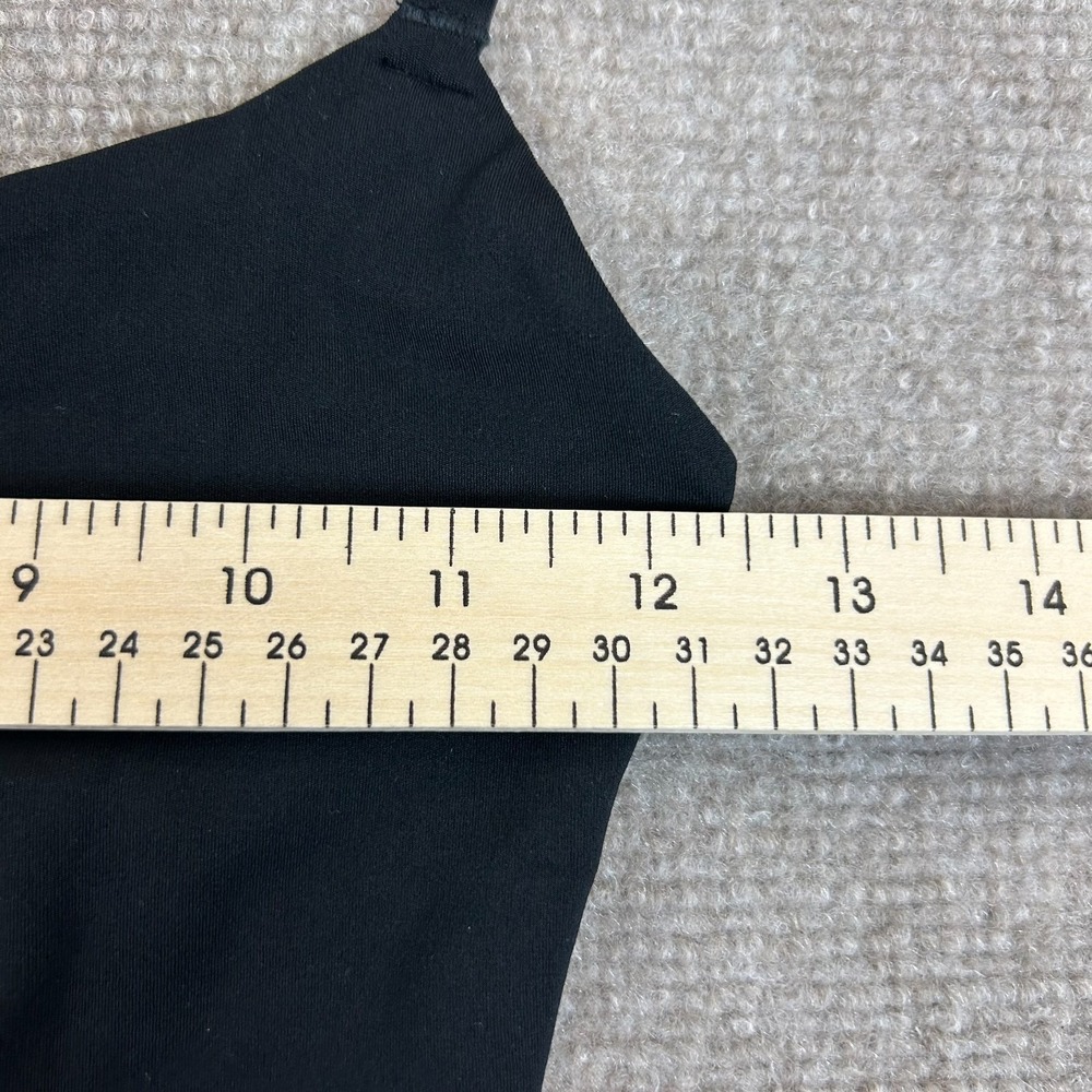 Offline BY Aerie Real Me One Piece Bodysuit Womens Small Black Cross Back Strap - Picture 12 of 16